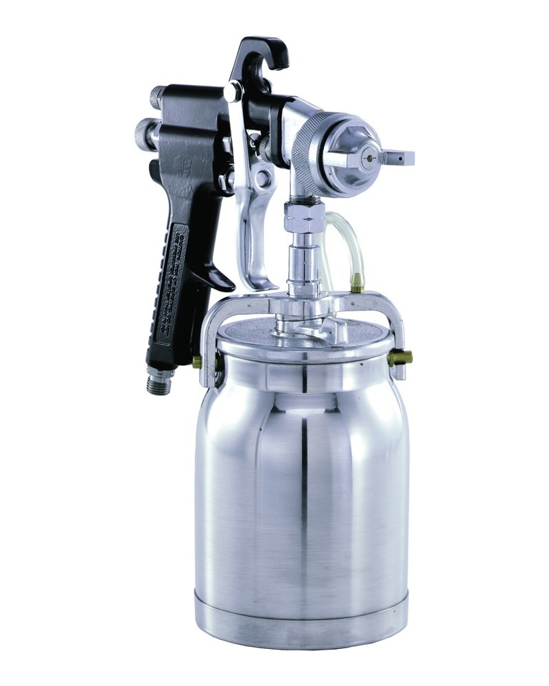 Pistola de pintura con compresor de 650 W y 800 ml, pistola de  pulverización eléctrica para pintura con tres modos de spray - Cablematic